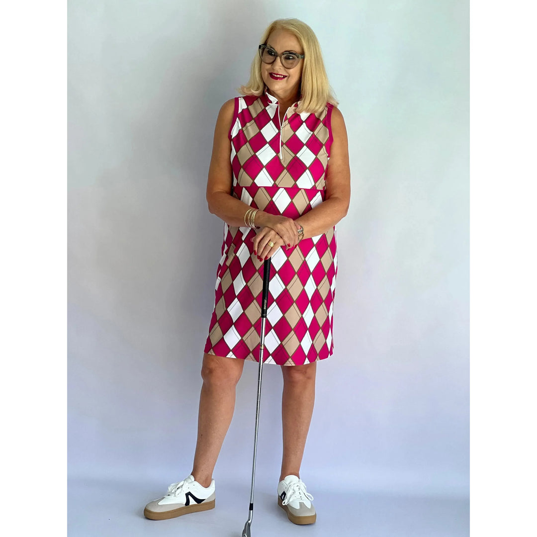 ANNIKA Dress-GOLF DRESS-Wendy Bashford Designs