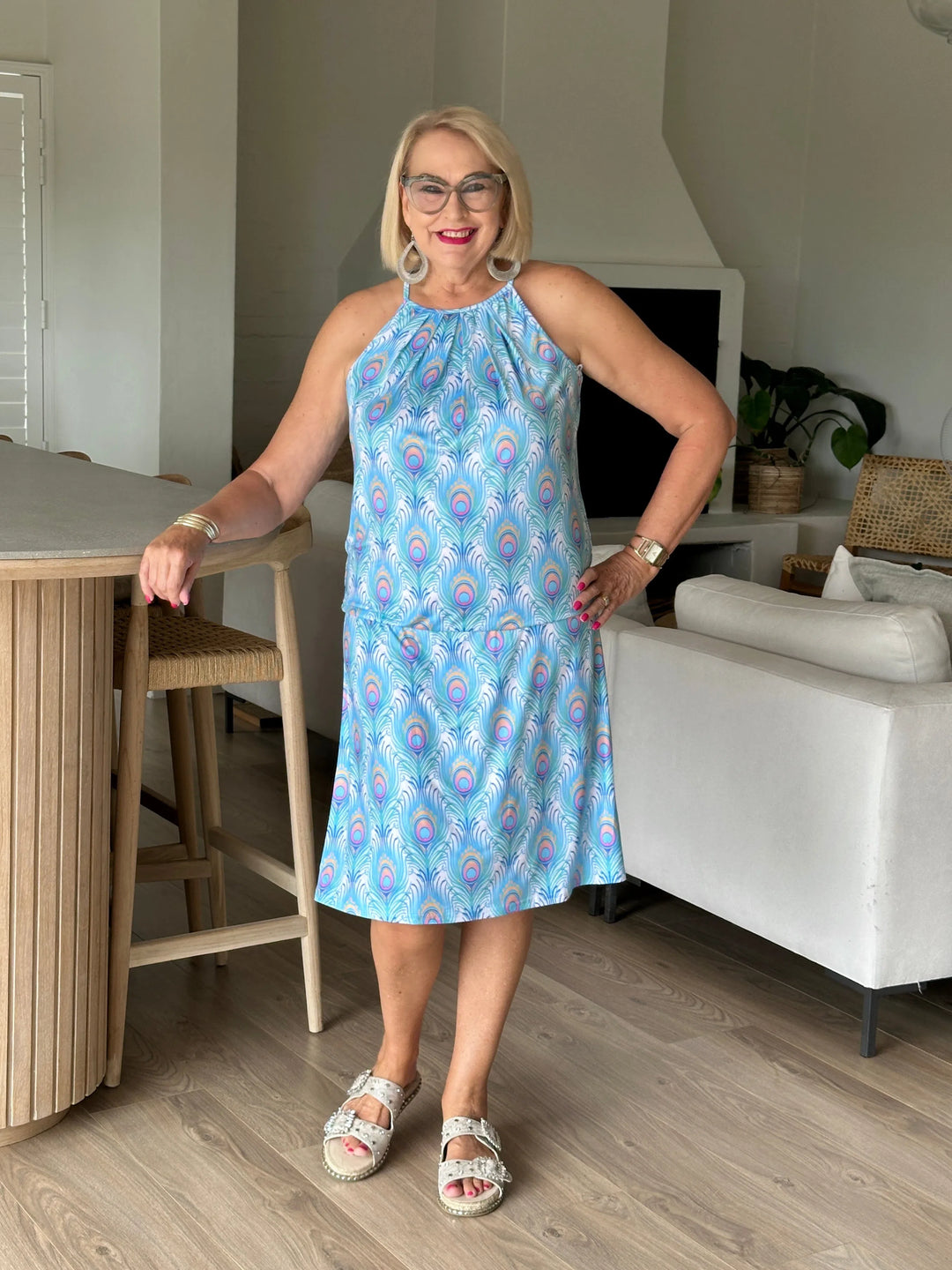 BRONWYN Short Dress-DRESS-Wendy Bashford Designs