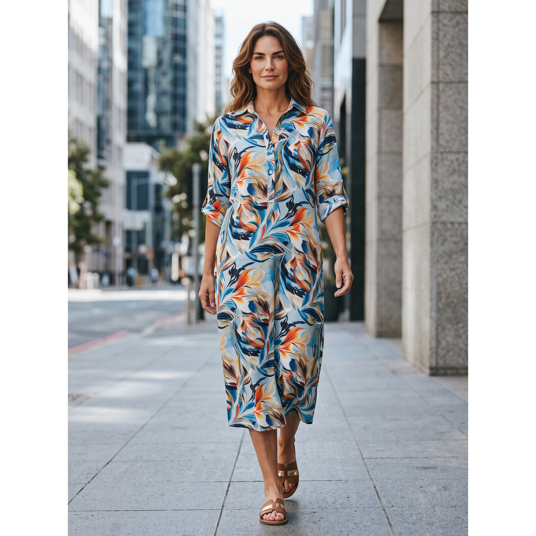 EDEN MIDI Dress-DRESS-Wendy Bashford Designs