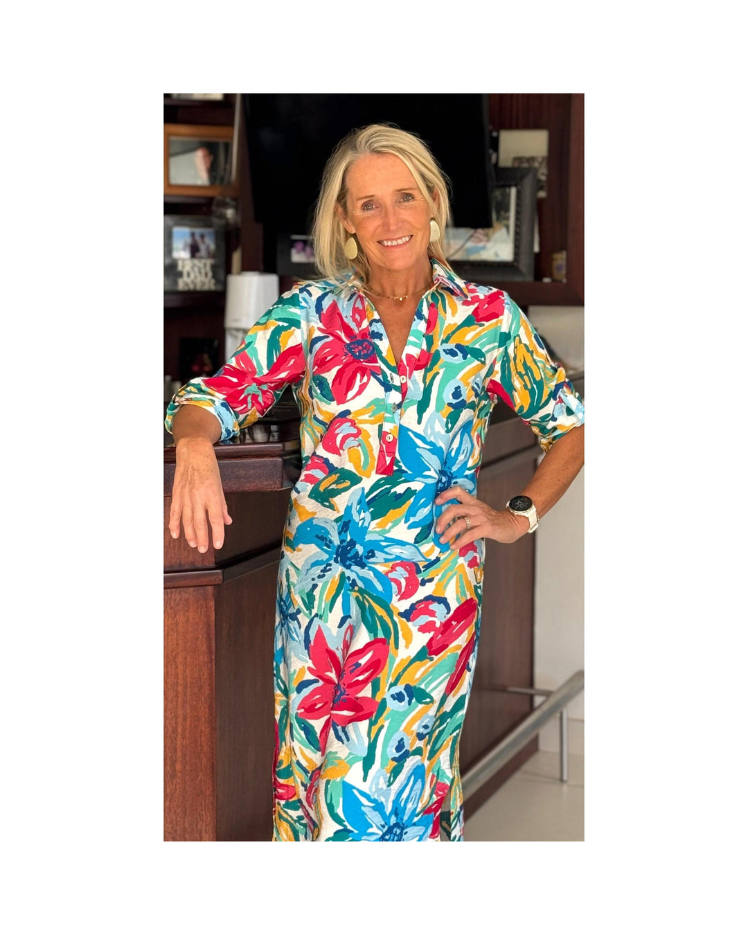 EDEN MIDI Dress-DRESS-Wendy Bashford Designs