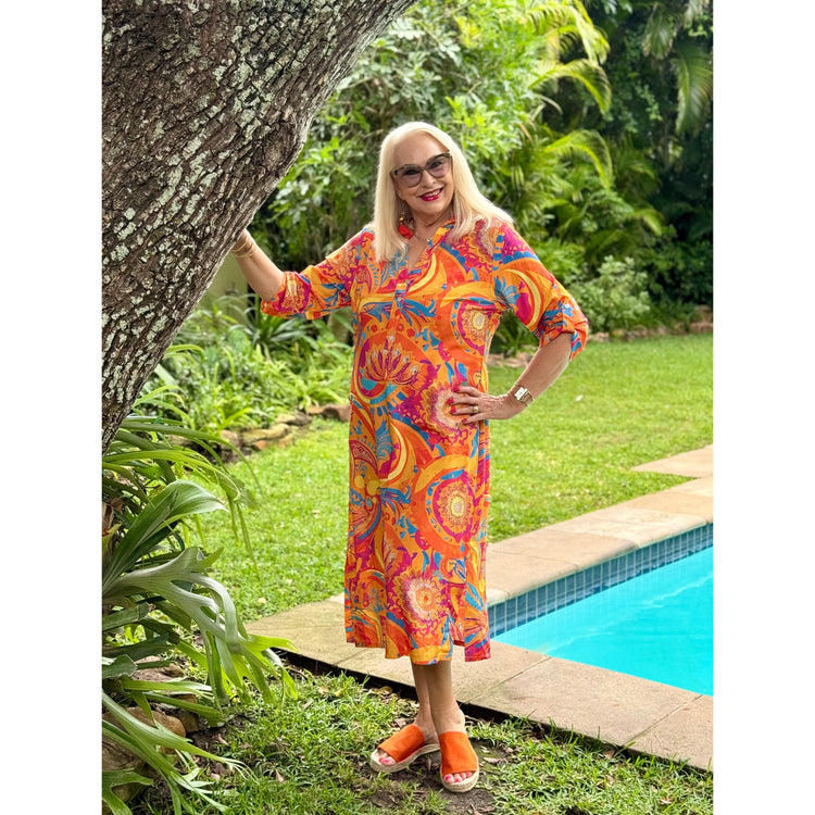 EDEN MIDI Dress-DRESS-Wendy Bashford Designs