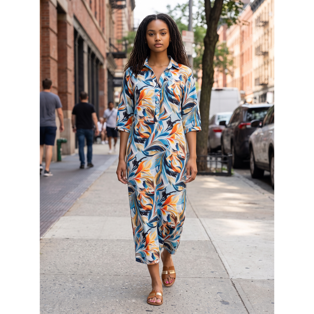 EDEN MIDI Dress-DRESS-Wendy Bashford Designs