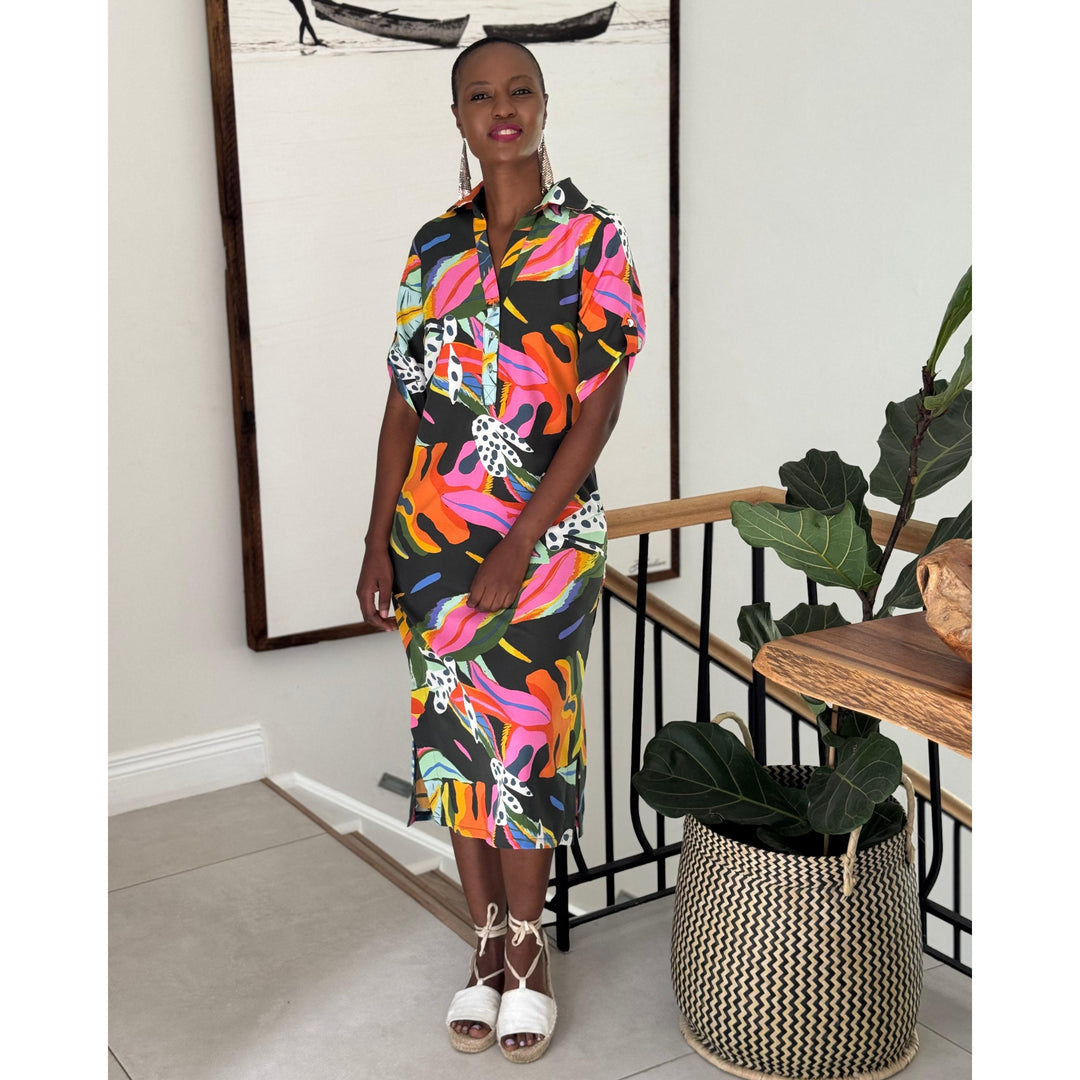 EDEN MIDI Dress-DRESS-Wendy Bashford Designs