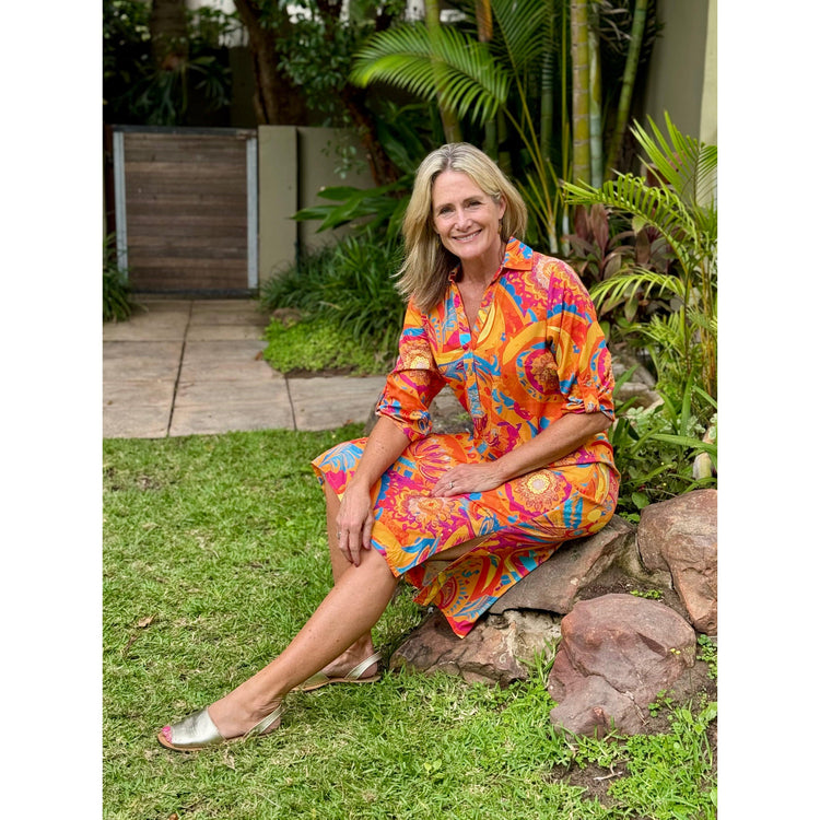 EDEN MIDI Dress-DRESS-Wendy Bashford Designs