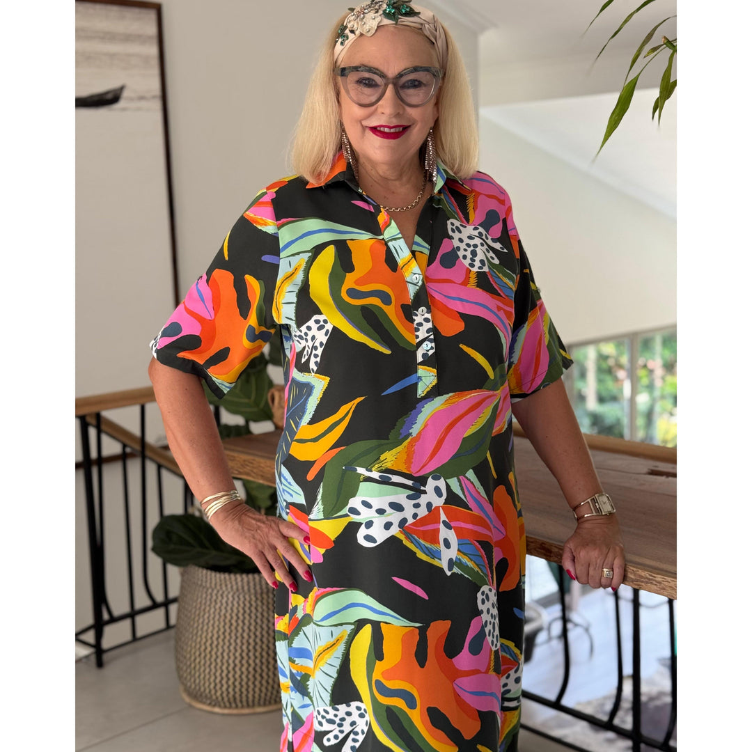 EDEN MIDI Dress-DRESS-Wendy Bashford Designs