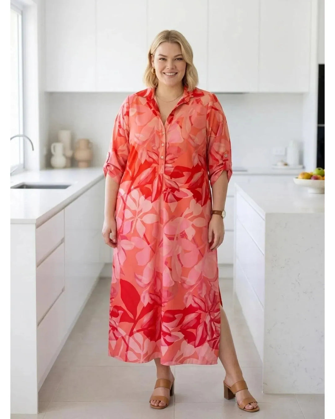 EDEN MIDI Dress-DRESS-Wendy Bashford Designs