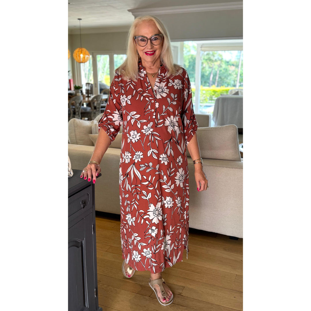 EDEN MIDI Dress-DRESS-Wendy Bashford Designs