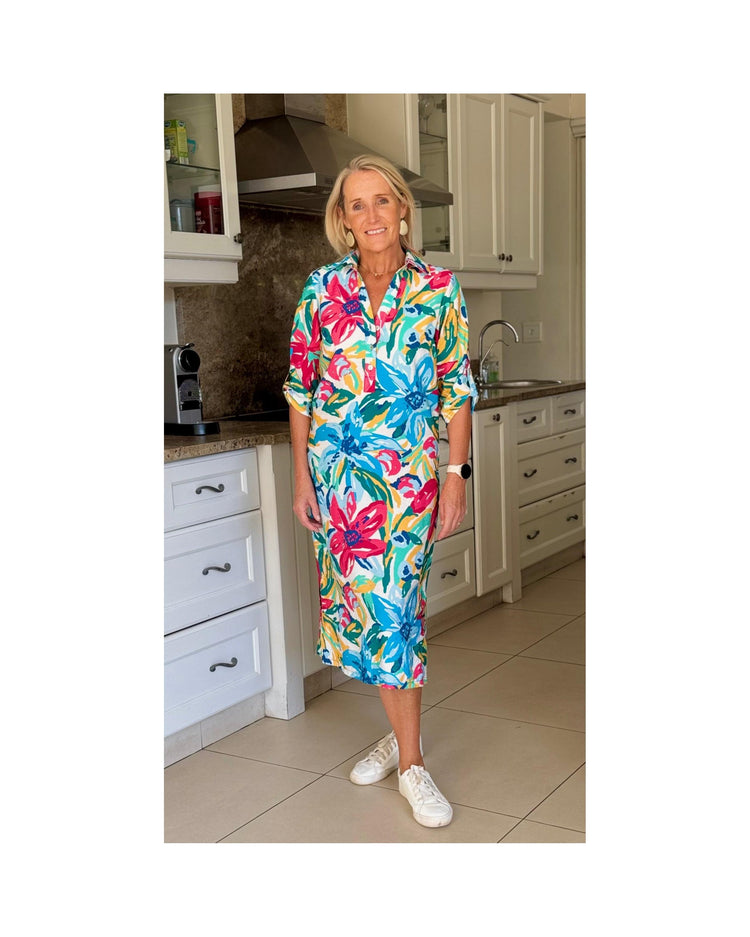 EDEN MIDI Dress-DRESS-Wendy Bashford Designs