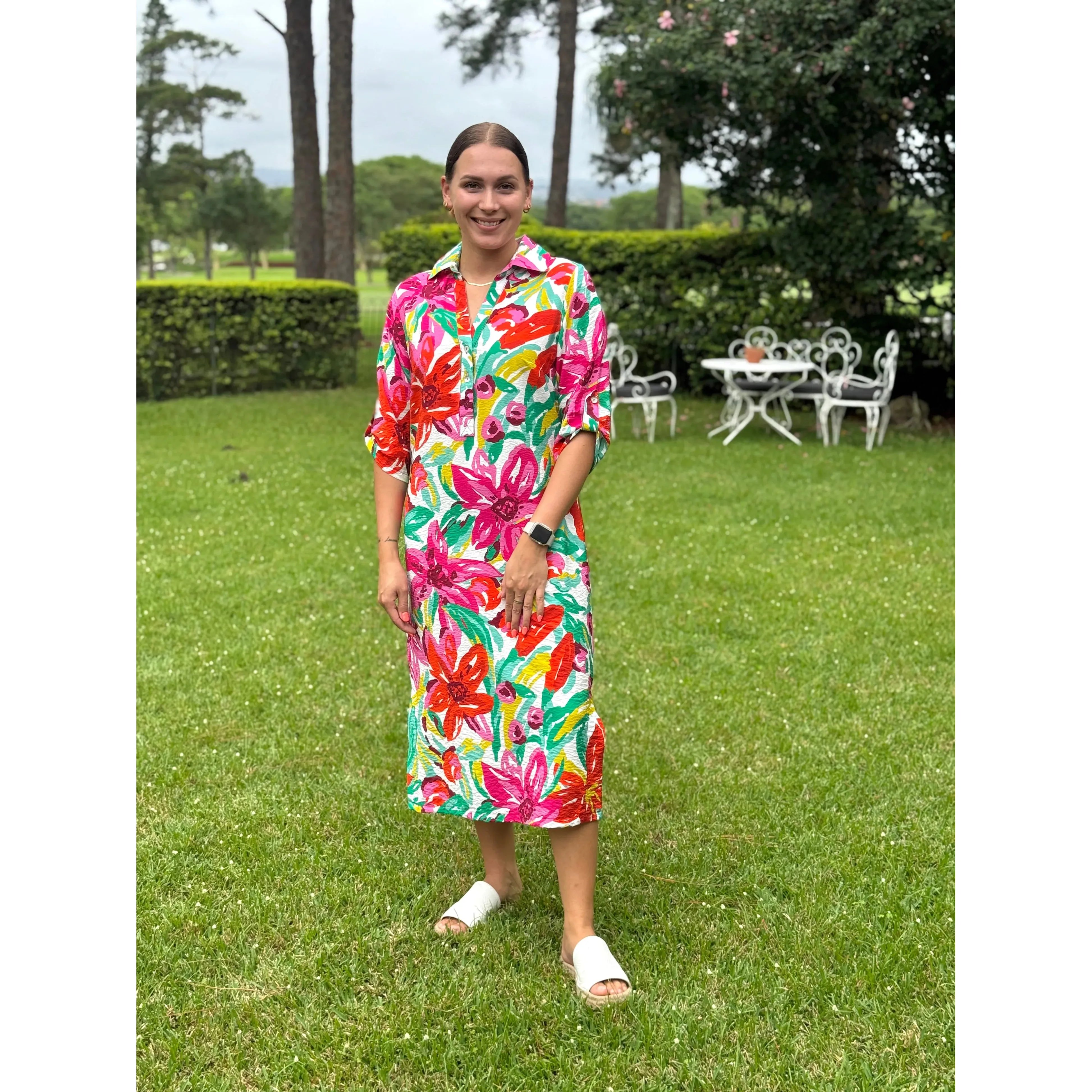 EDEN MIDI Dress-DRESS-Wendy Bashford Designs