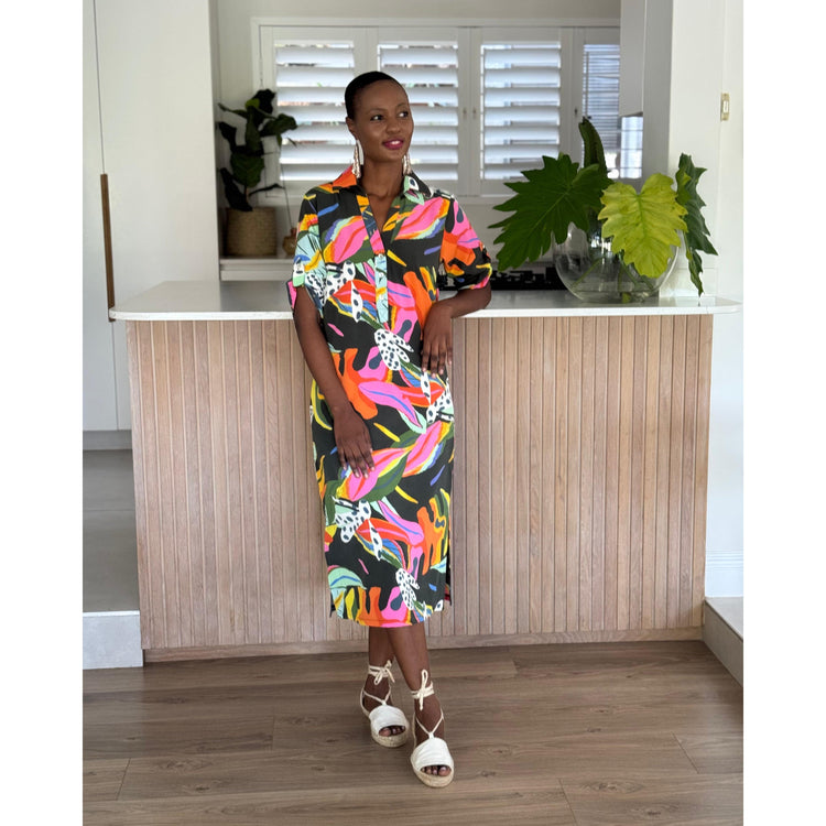 EDEN MIDI Dress-DRESS-Wendy Bashford Designs