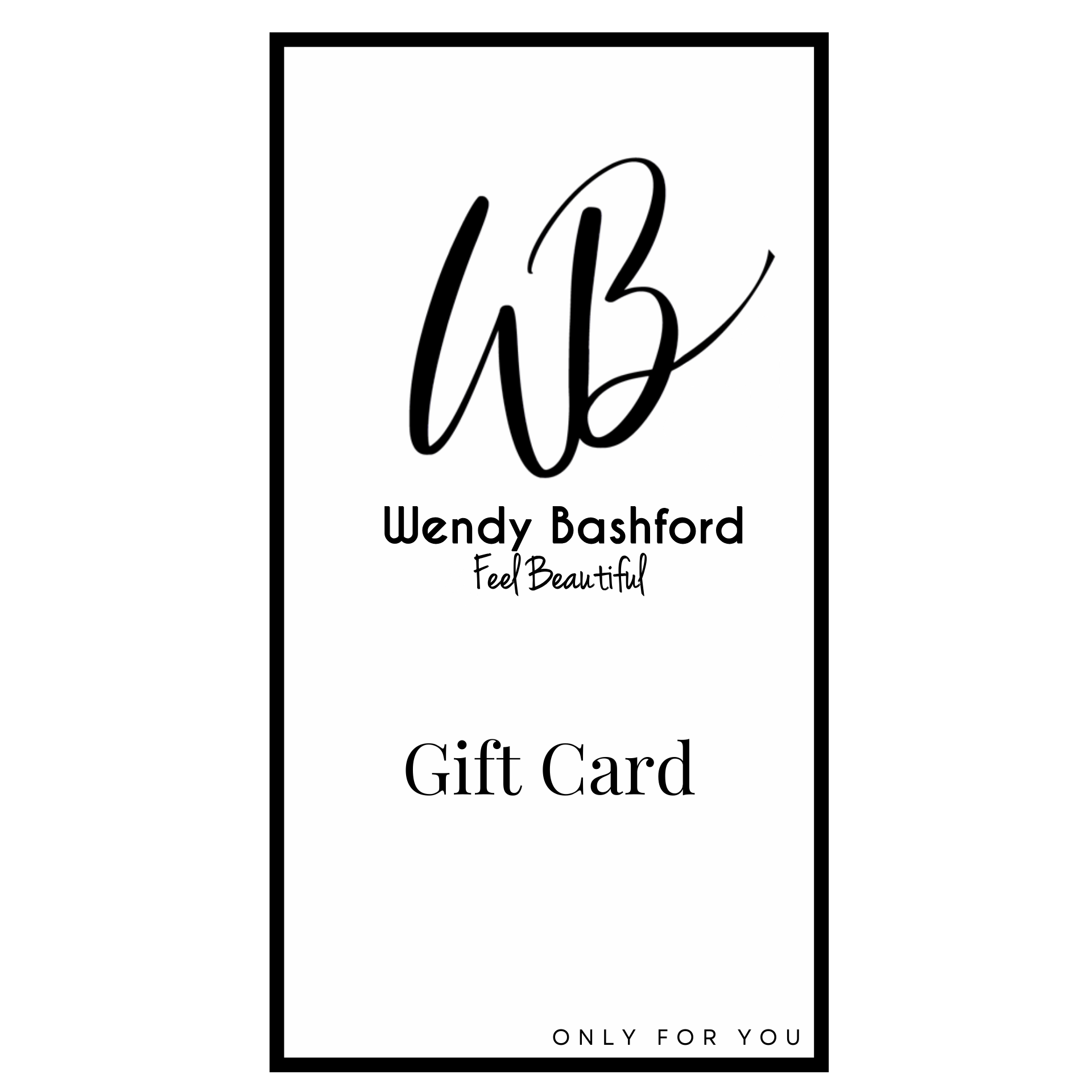 Gift Voucher-Gift Cards-Wendy Bashford Designs