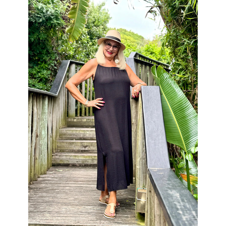 HANNAH Midi Dress-DRESS-Wendy Bashford Designs