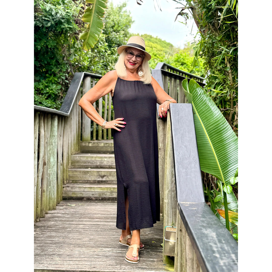 HANNAH Midi Dress-DRESS-Wendy Bashford Designs