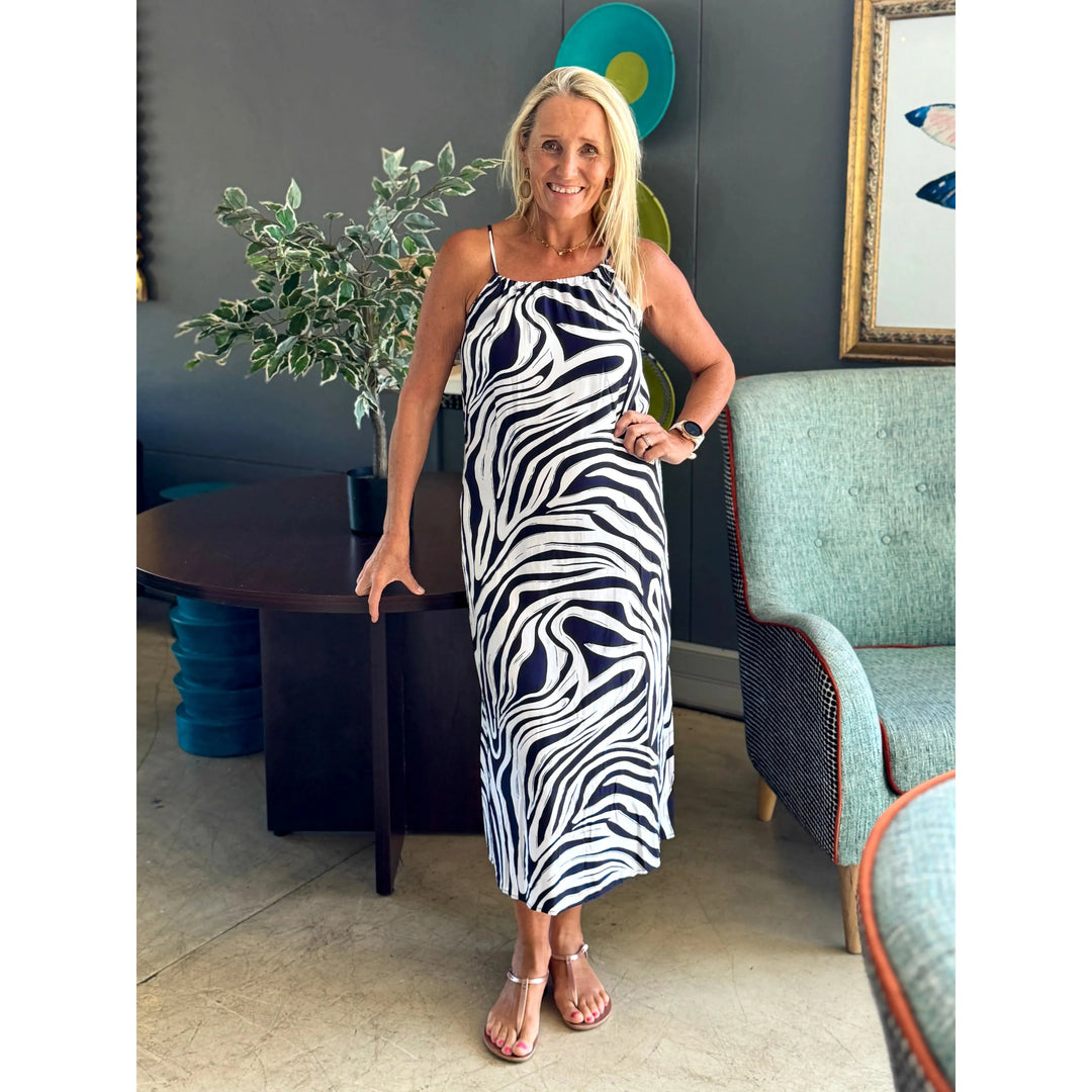HANNAH Midi Dress-DRESS-Wendy Bashford Designs