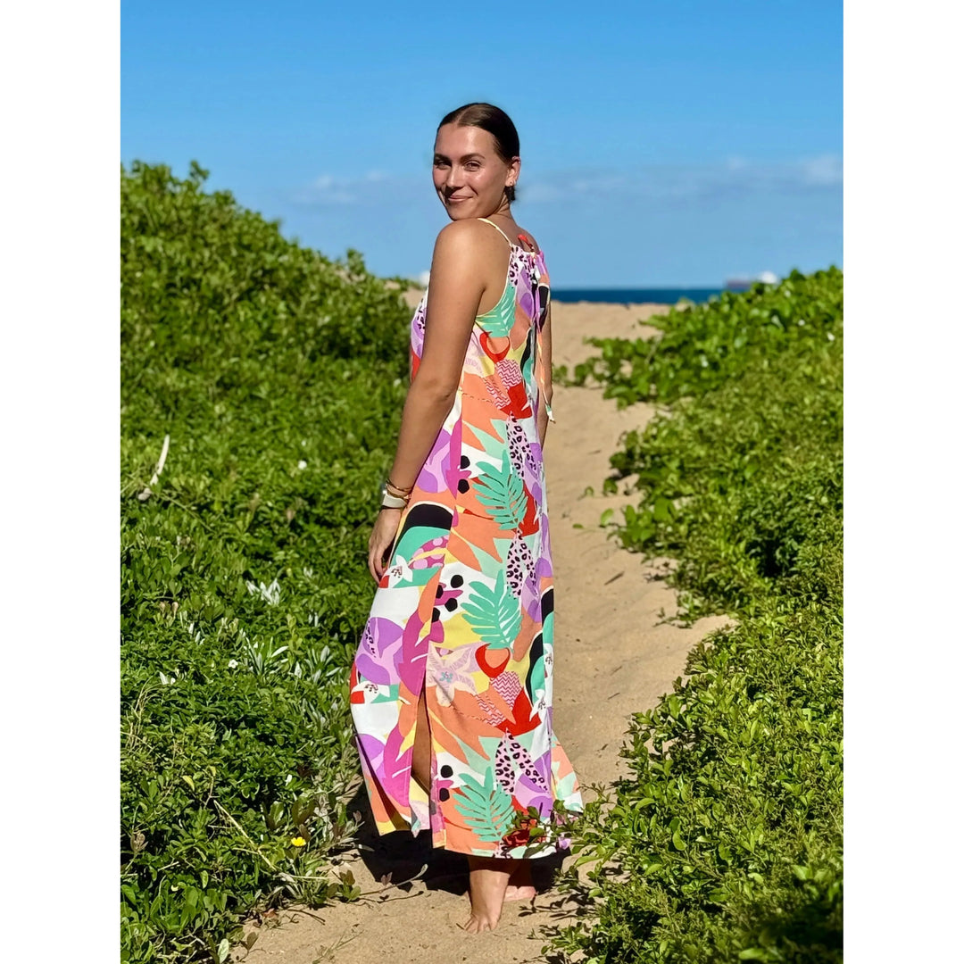 HANNAH Midi Dress-DRESS-Wendy Bashford Designs