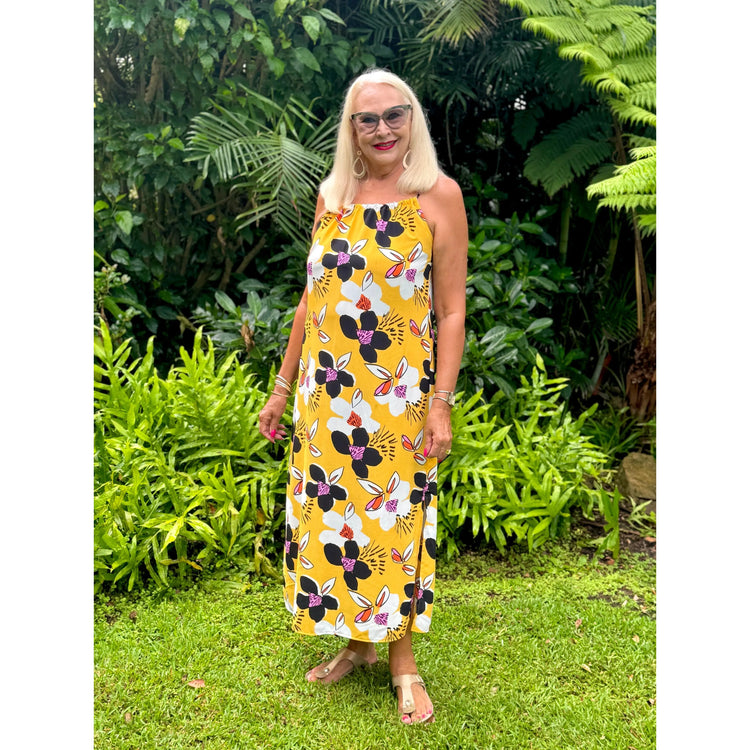 HANNAH Midi Dress-DRESS-Wendy Bashford Designs