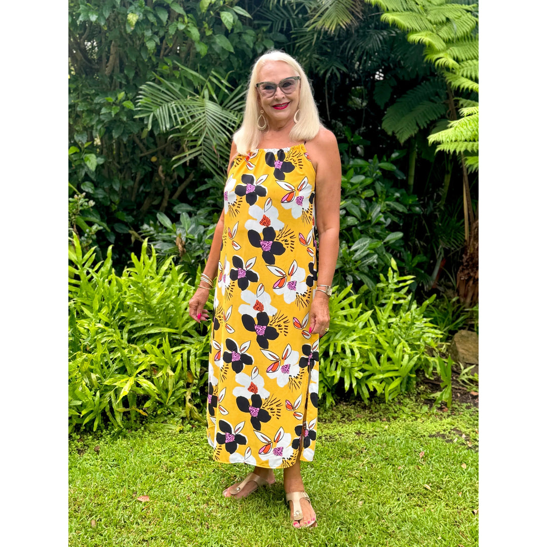 HANNAH Midi Dress-DRESS-Wendy Bashford Designs