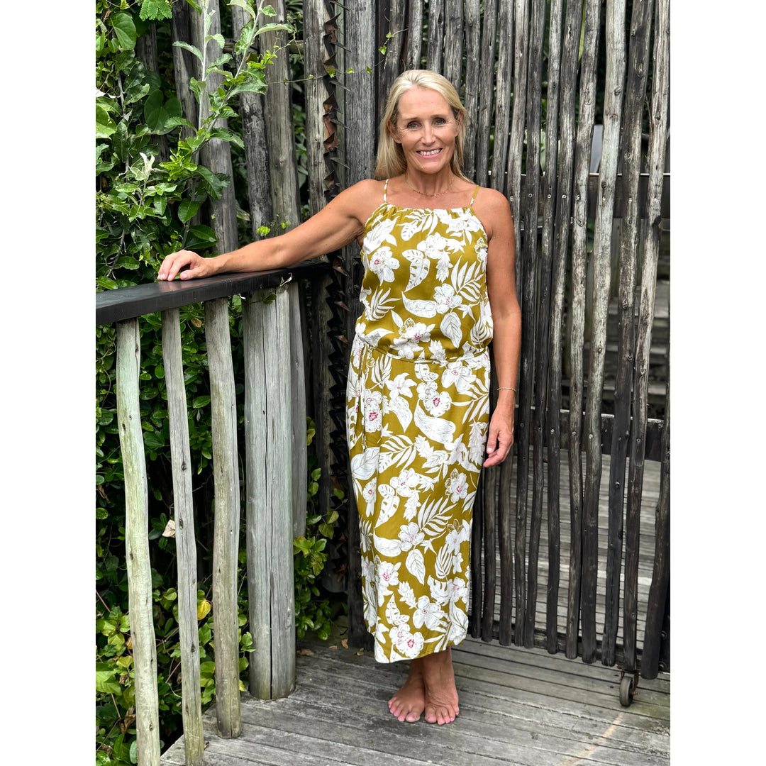 HANNAH Midi Dress-DRESS-Wendy Bashford Designs