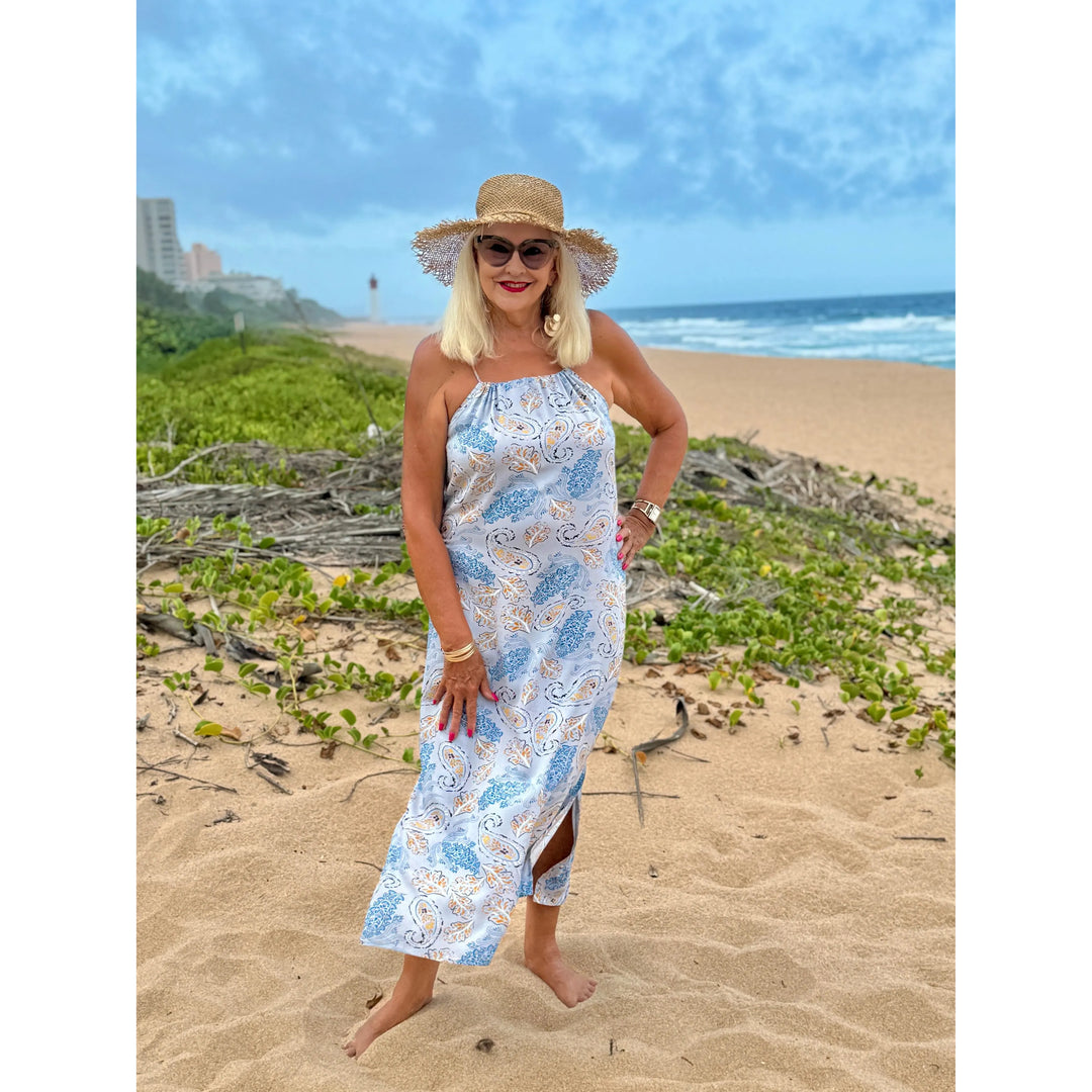 HANNAH Midi Dress-DRESS-Wendy Bashford Designs