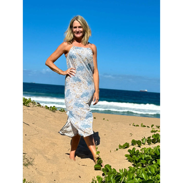 HANNAH Midi Dress-DRESS-Wendy Bashford Designs