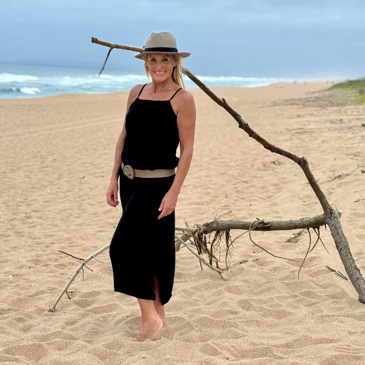 HANNAH Midi Dress-DRESS-Wendy Bashford Designs