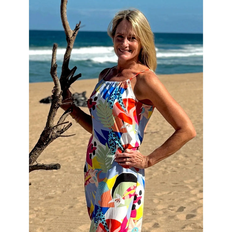 HANNAH Midi Dress-DRESS-Wendy Bashford Designs