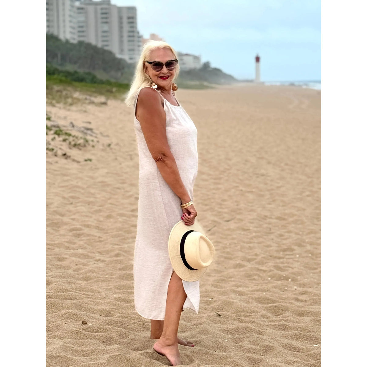 HANNAH Midi Dress-DRESS-Wendy Bashford Designs