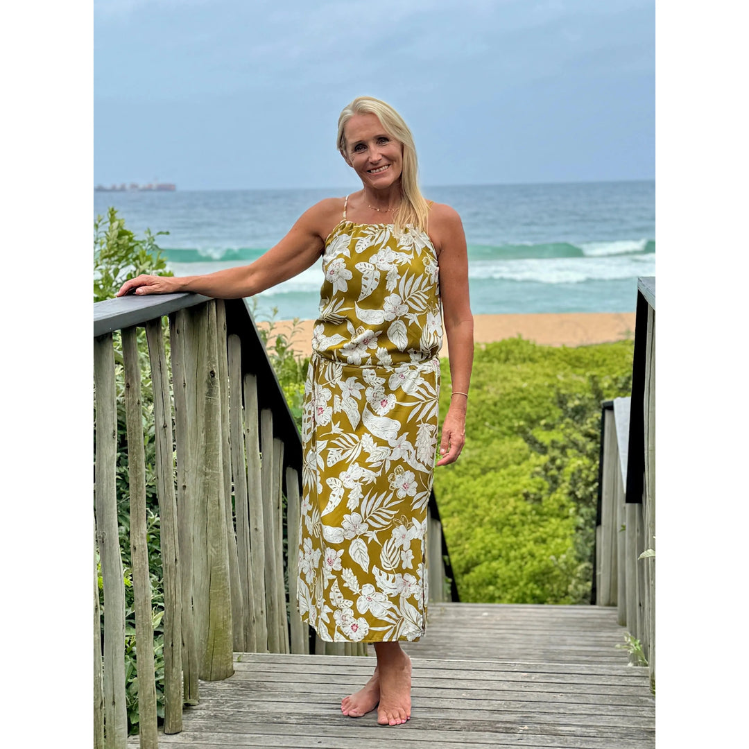 HANNAH Midi Dress-DRESS-Wendy Bashford Designs