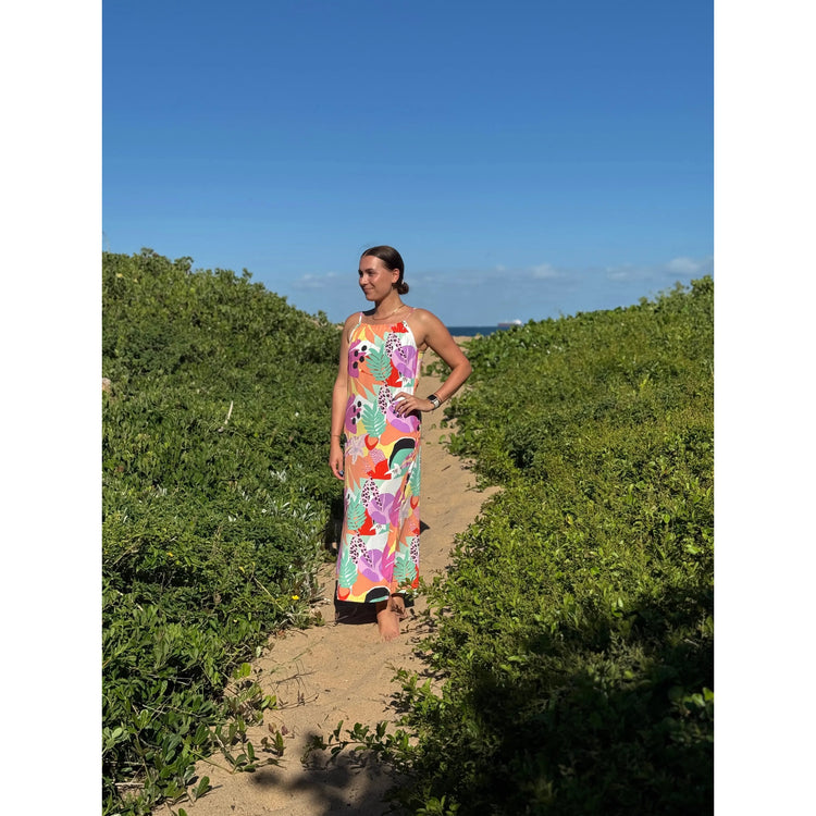 HANNAH Midi Dress-DRESS-Wendy Bashford Designs