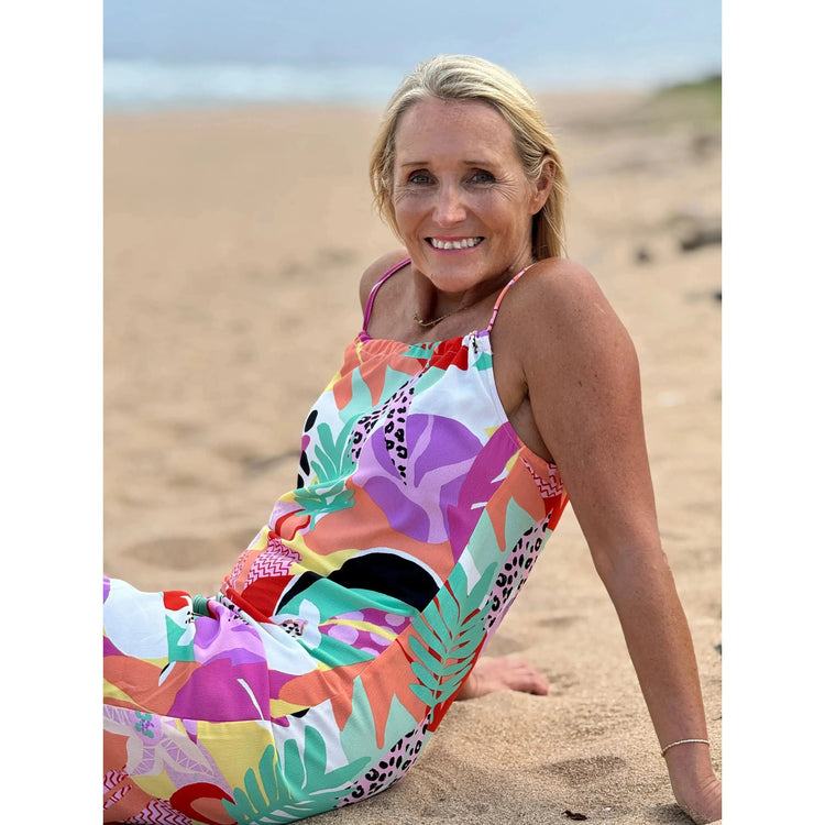 HANNAH Midi Dress-DRESS-Wendy Bashford Designs