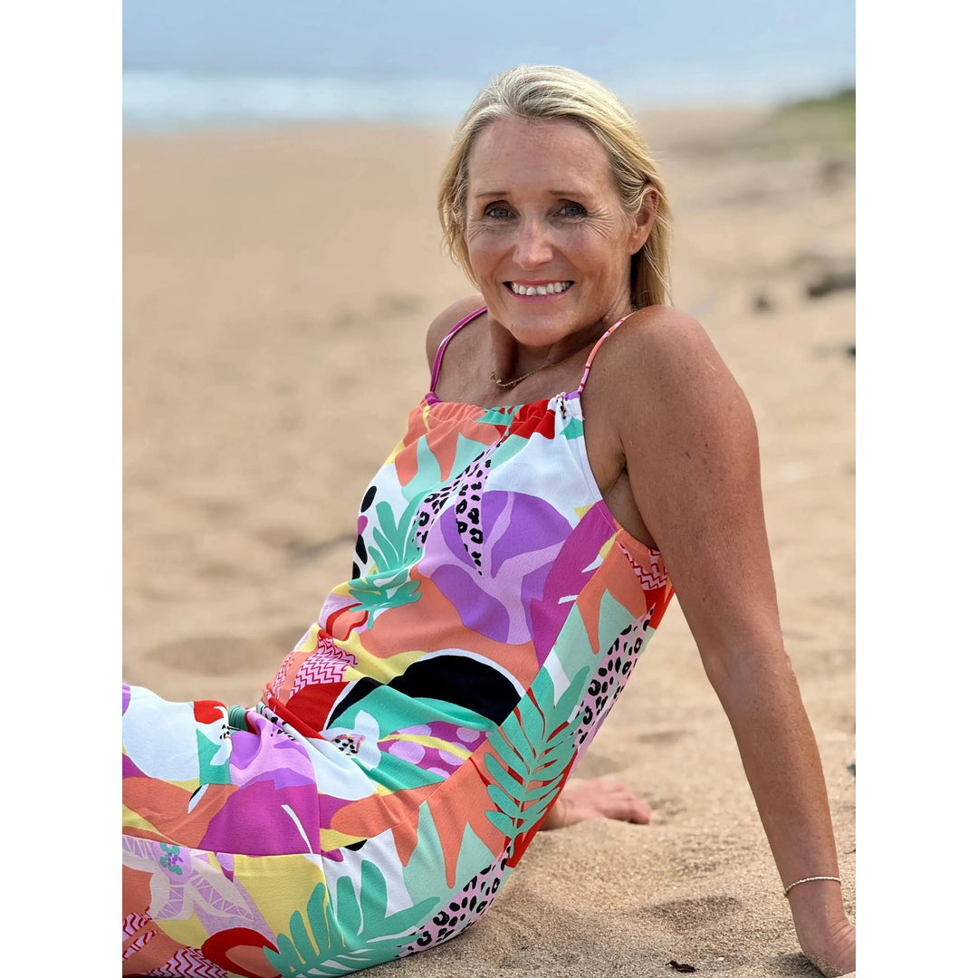 HANNAH Midi Dress-DRESS-Wendy Bashford Designs