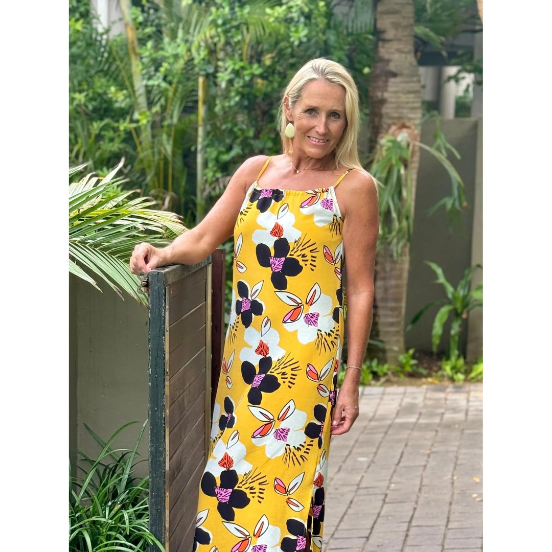 HANNAH Midi Dress-DRESS-Wendy Bashford Designs