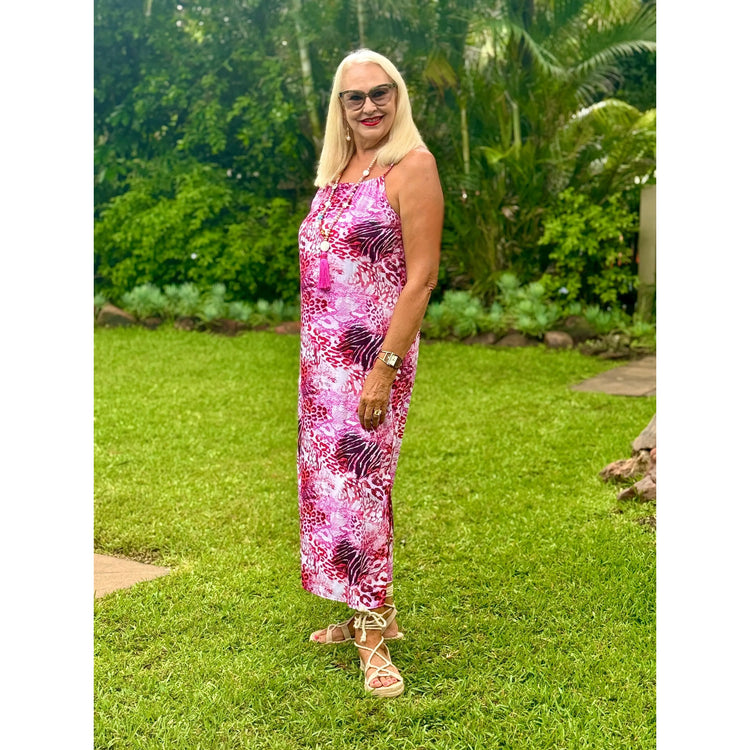 HANNAH Midi Dress-DRESS-Wendy Bashford Designs