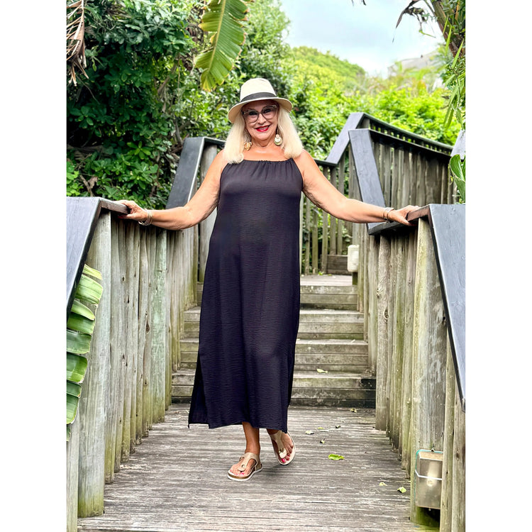 HANNAH Midi Dress-DRESS-Wendy Bashford Designs