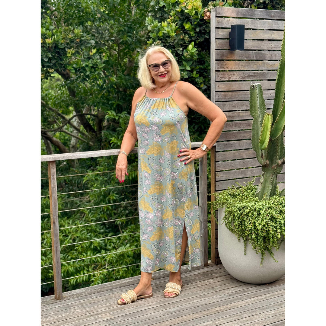 HANNAH Midi Dress-DRESS-Wendy Bashford Designs