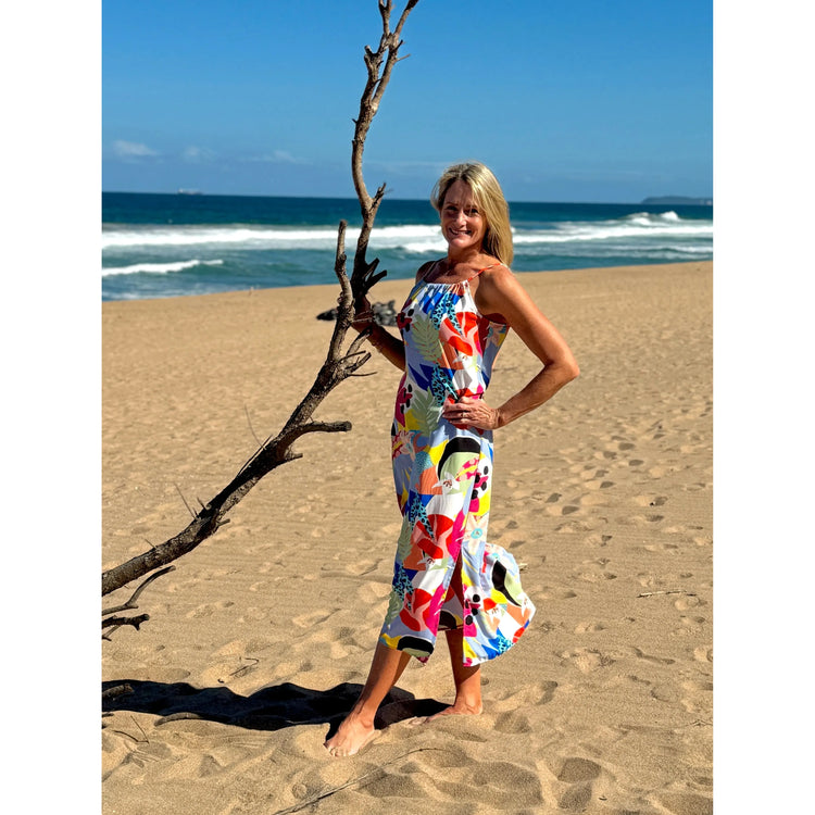 HANNAH Midi Dress-DRESS-Wendy Bashford Designs