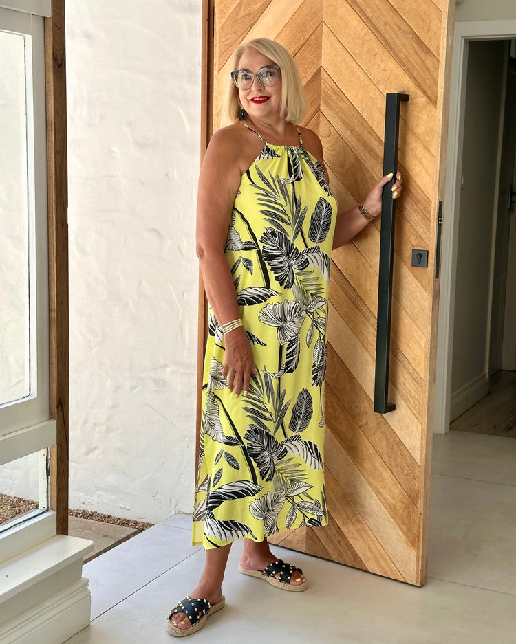 HANNAH Midi Dress-DRESS-Wendy Bashford Designs