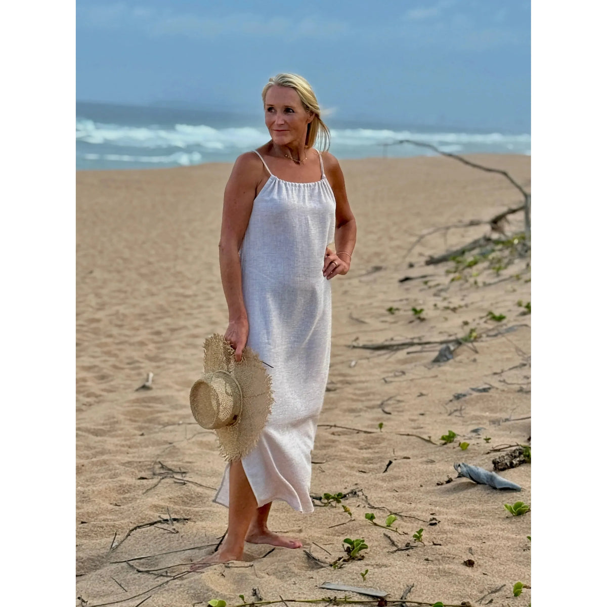 HANNAH Midi Dress-DRESS-Wendy Bashford Designs