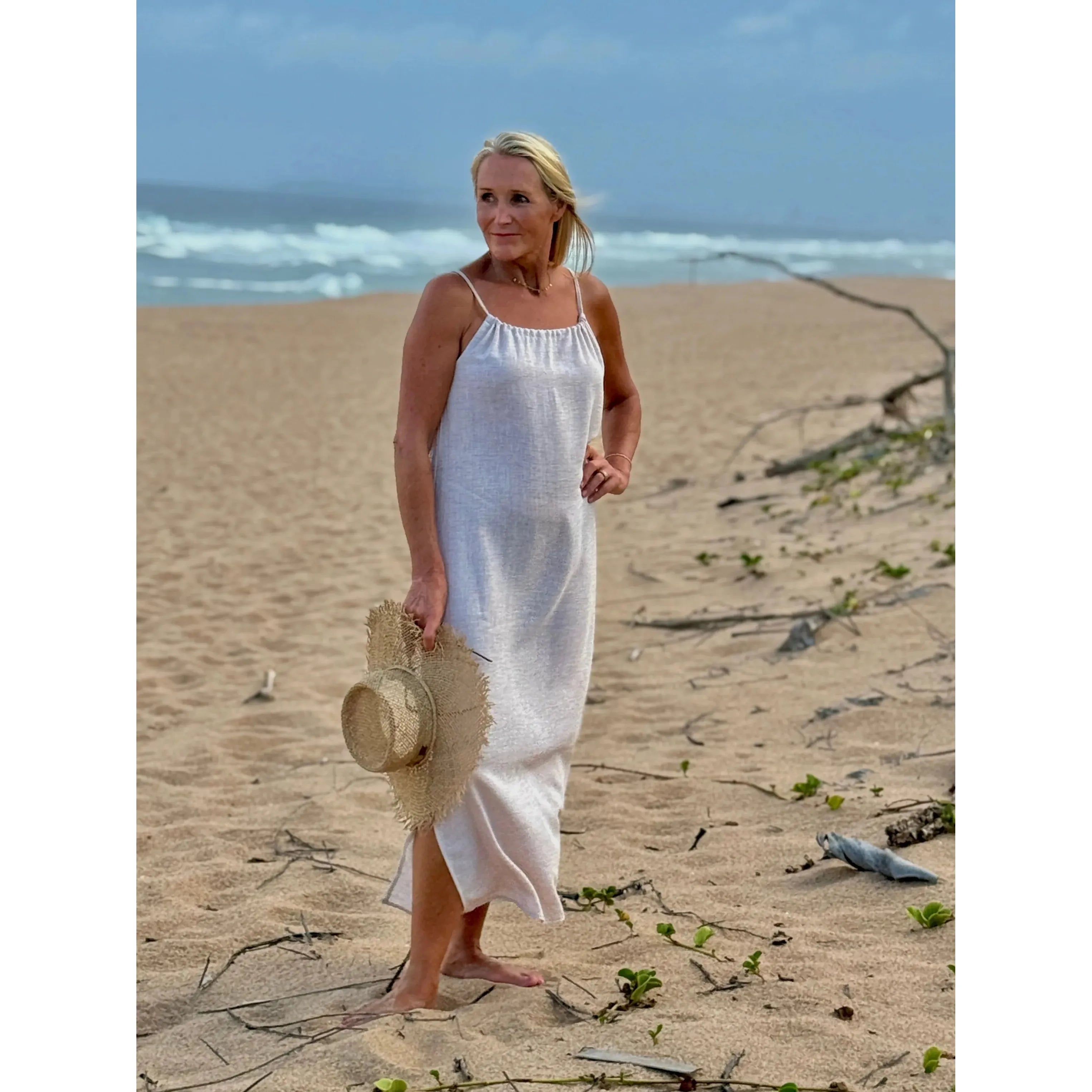 HANNAH Midi Dress-DRESS-Wendy Bashford Designs