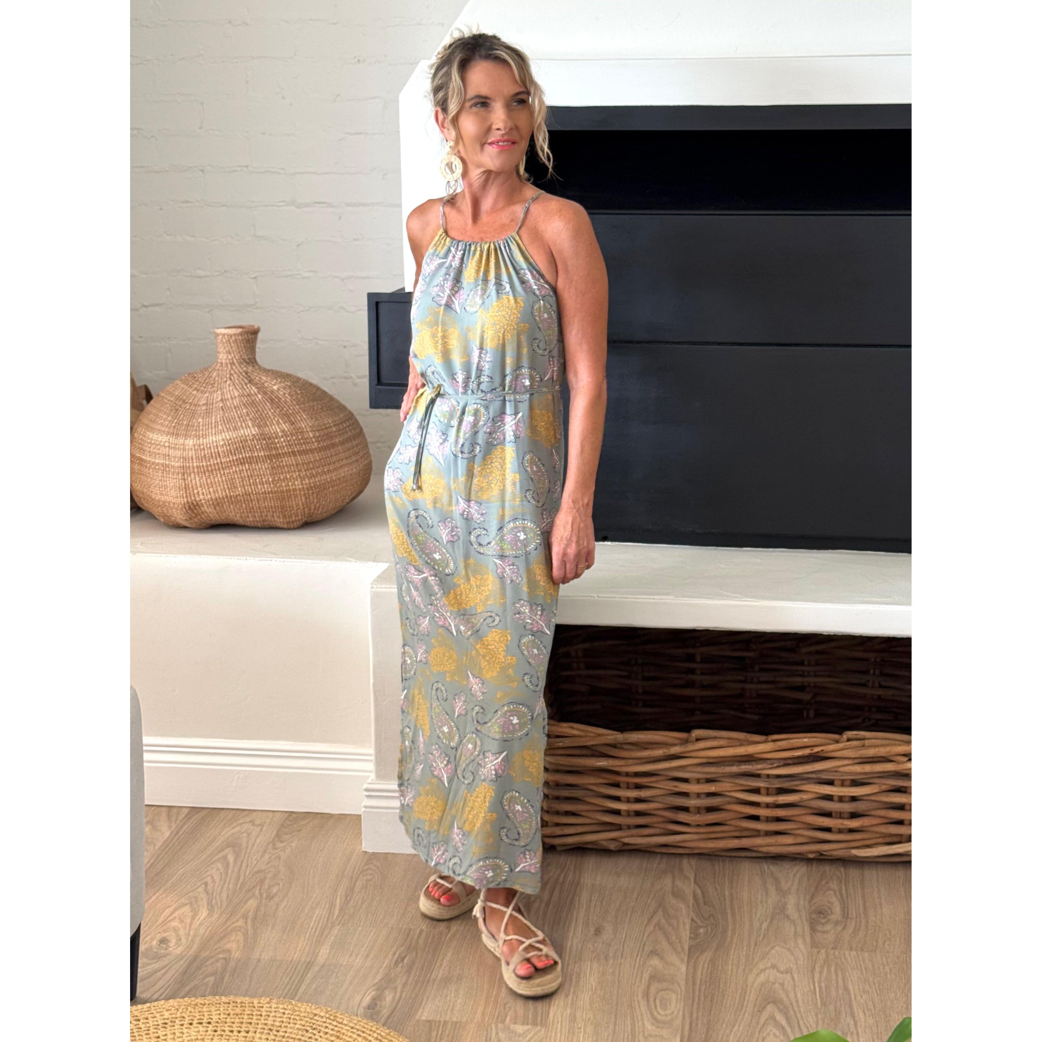 HANNAH Midi Dress-DRESS-Wendy Bashford Designs