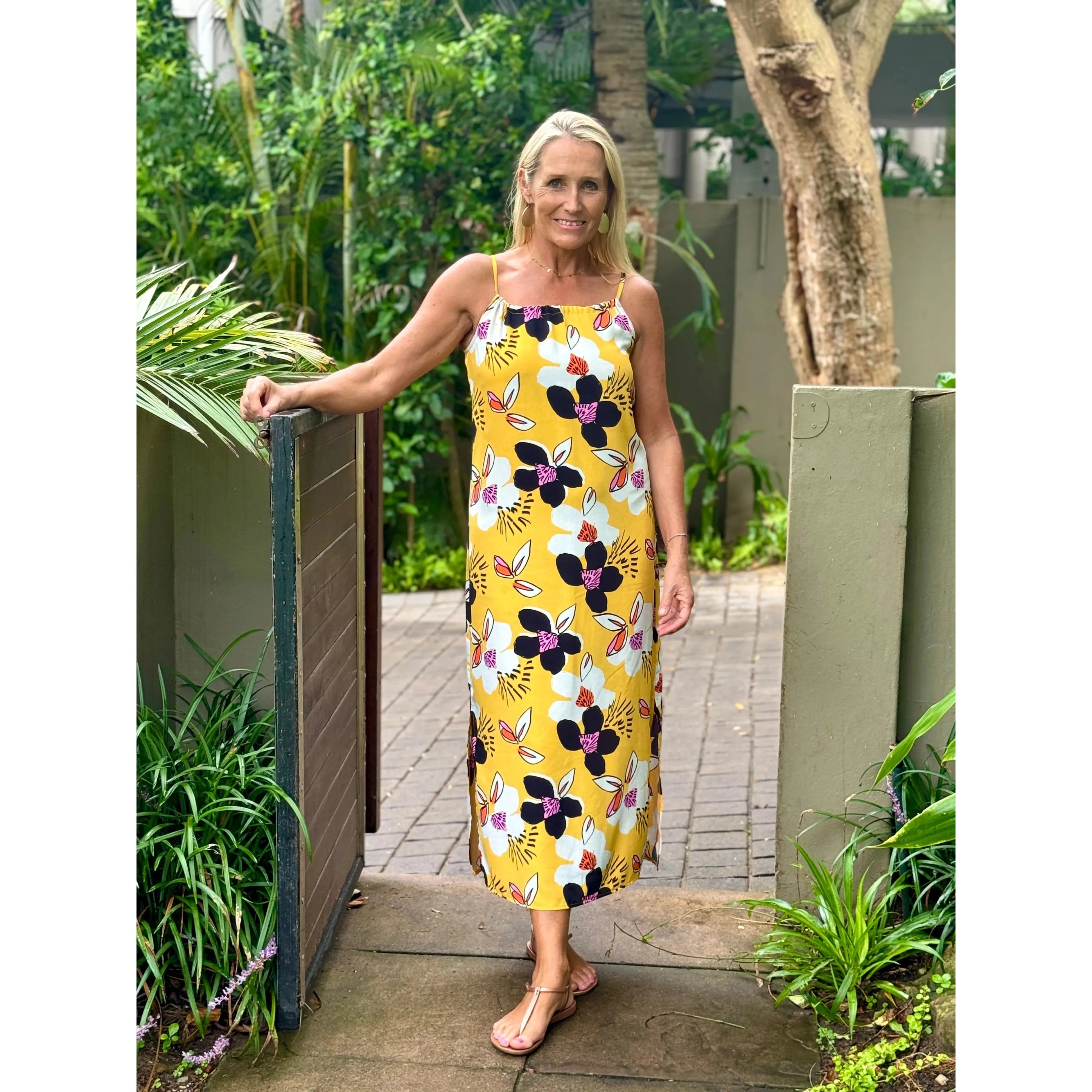 HANNAH Midi Dress-DRESS-Wendy Bashford Designs