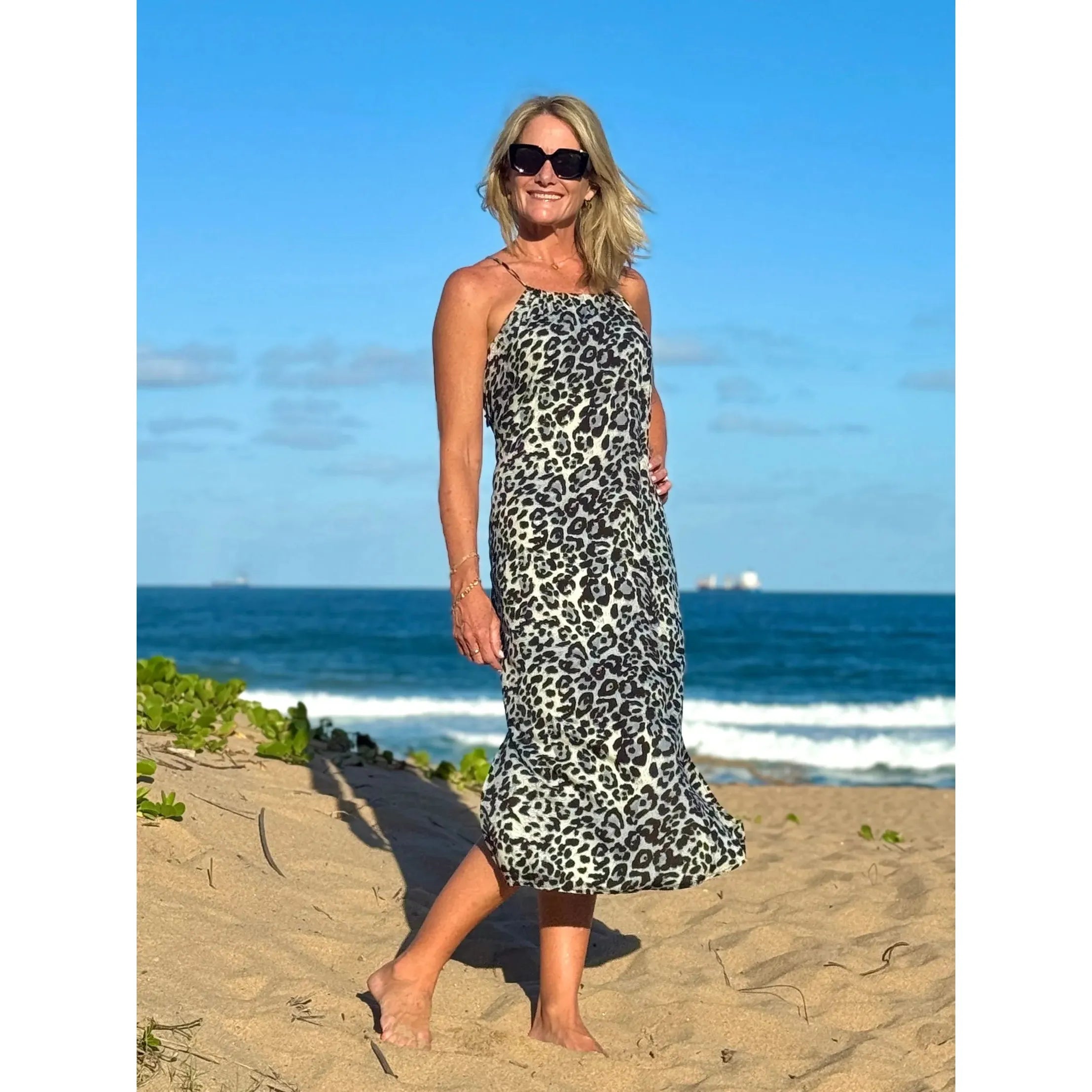 HANNAH Midi Dress-DRESS-Wendy Bashford Designs