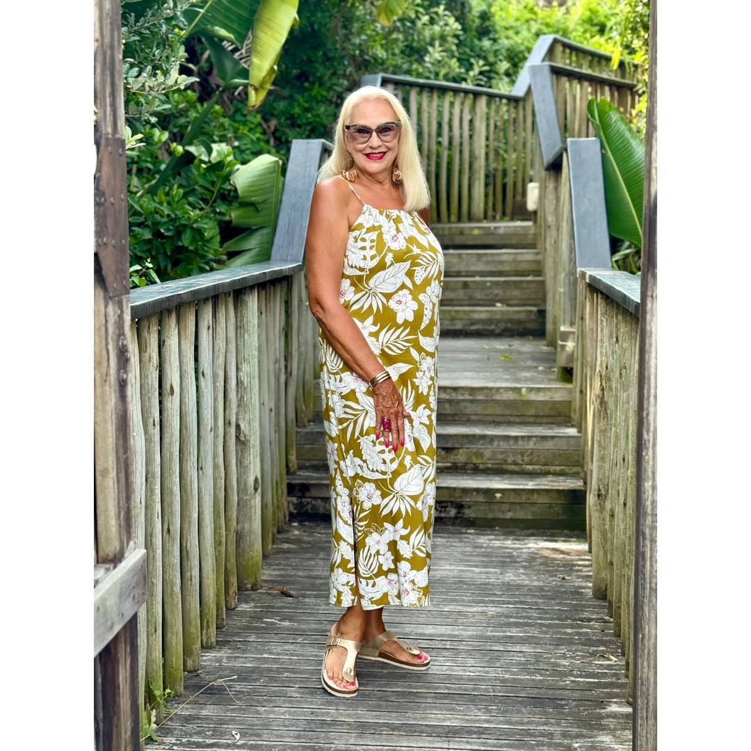 HANNAH Midi Dress-DRESS-Wendy Bashford Designs