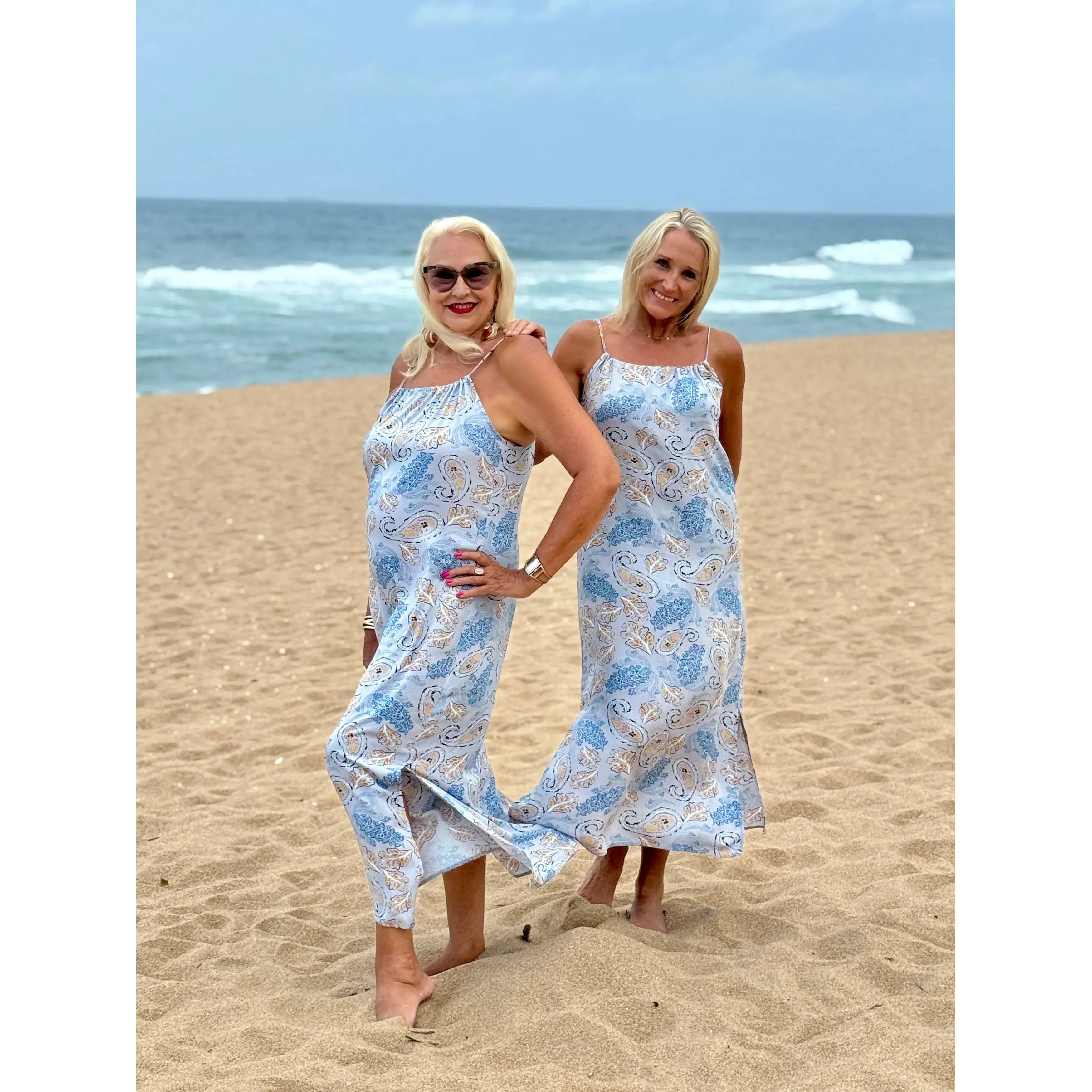 HANNAH Midi Dress-DRESS-Wendy Bashford Designs