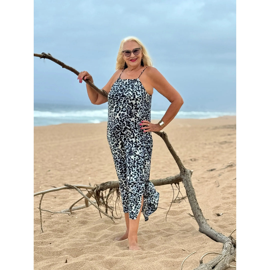 HANNAH Midi Dress-DRESS-Wendy Bashford Designs