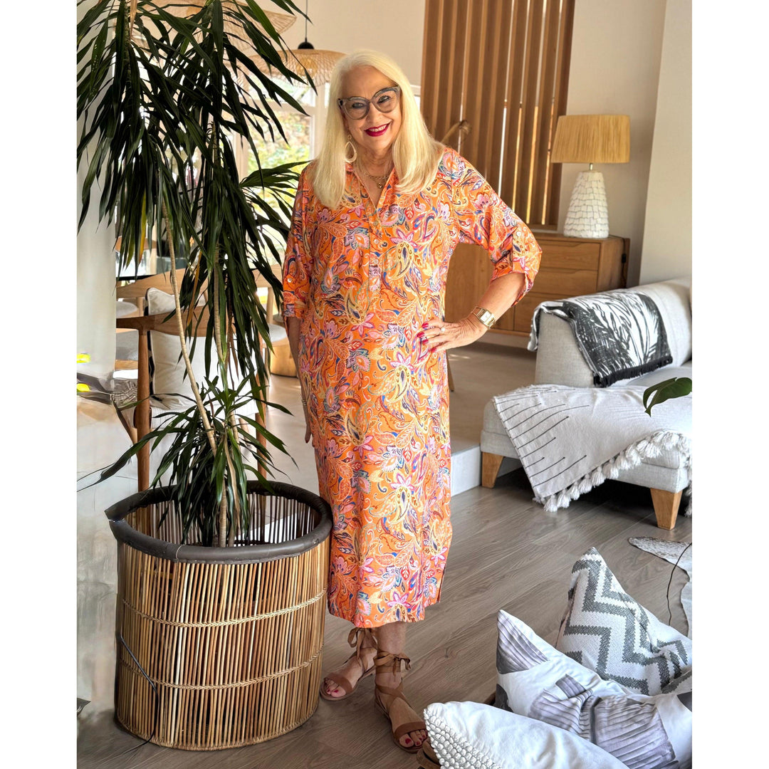 HARPER Maxi Dress-DRESS-Wendy Bashford Designs