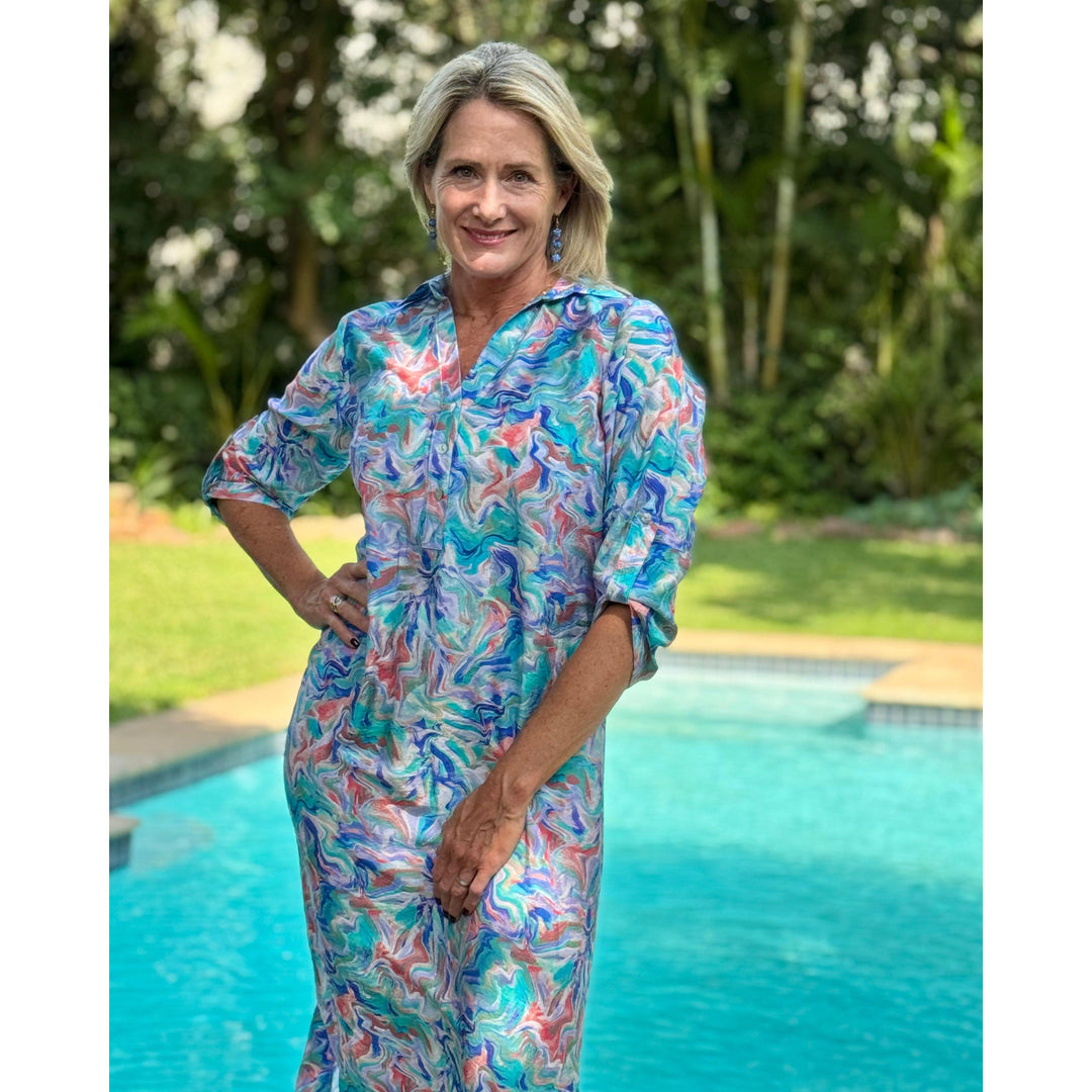 HARPER Maxi Dress-DRESS-Wendy Bashford Designs