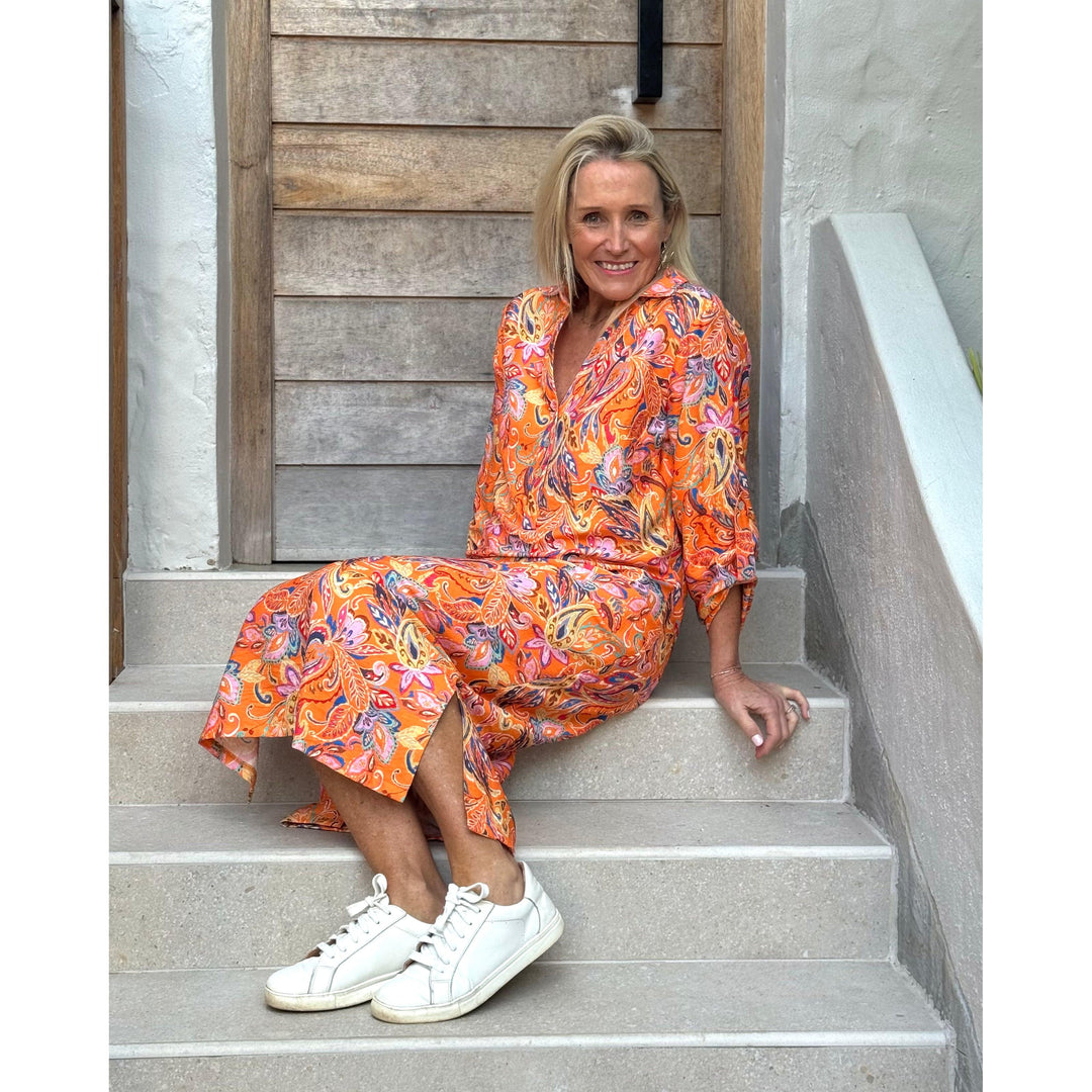 HARPER Maxi Dress-DRESS-Wendy Bashford Designs