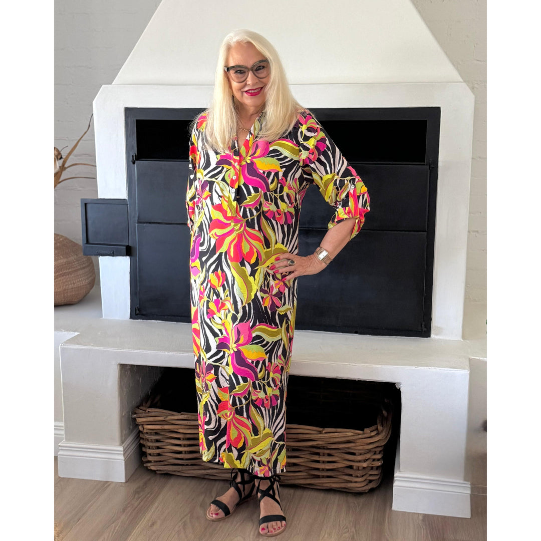 HARPER Maxi Dress-DRESS-Wendy Bashford Designs