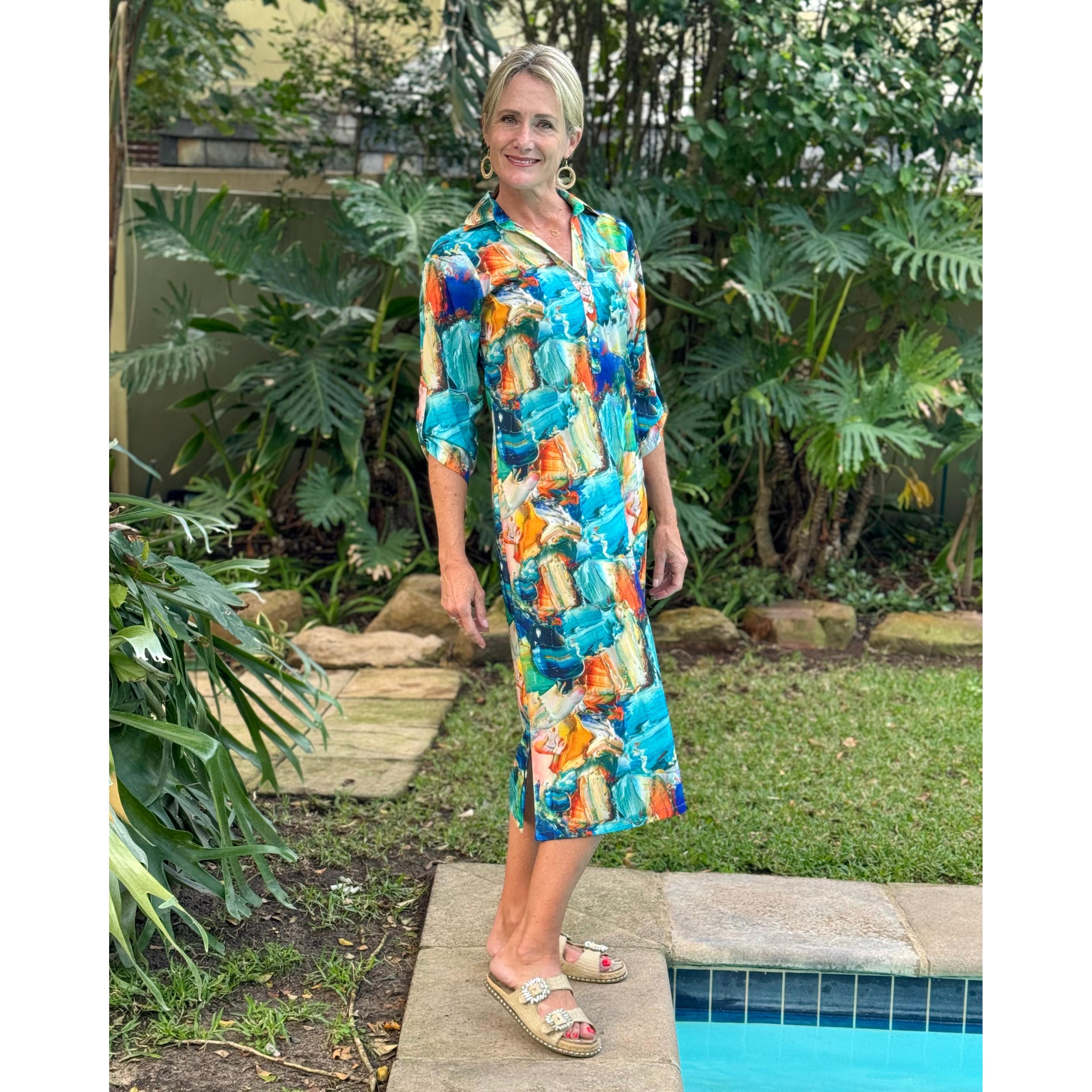 HARPER Maxi Dress-DRESS-Wendy Bashford Designs